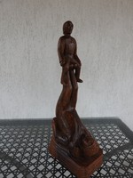 Tolvay János : Artista - hatalmas szobor 56 cm !