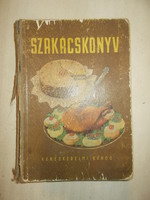 Régi szakácskönyv  kereskedelmi kiadó 1954