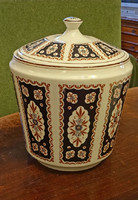 Raven house urn holder ceramic