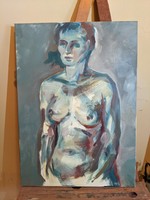 Modern nude oil painting