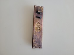 Old Art Nouveau copper copper crowned shutter strap fastening korányi and fröhlich budapest