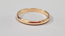 Antik 14 K arany jegygyűrű, karika gyűrű 2,7g