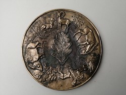 Copper wall decoration - hunter's souvenir