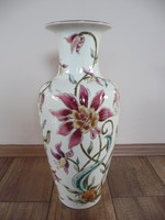 Zsolnay Orchidea mintás nagy váza 42 cm