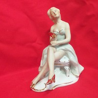 German germany wallendorf character graffiti ballerina porcelain figurine
