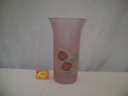 Stained flower vase