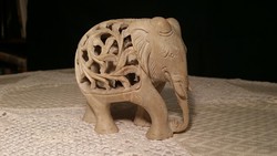 Elephant in the elephant - a demandingly carved stone sculpture