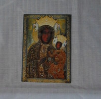 Old icon: Mary 4. (Icon, icon; czestochowa)