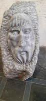 Huge marble face of Ruskica