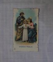 Old icon: holy family 1. (1920–1940, Catholic Church)