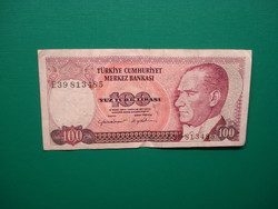 Törökország 100 Líra 1970