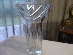 Modern lead crystal vase