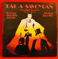 Bakelite record - ball in the Savoy - details from Paul's operetta