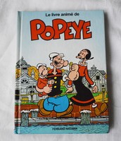 Popeye animációs könyve pop-up rendszerű animációs könyv keménytáblás - 1982. francia