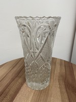 Polished stained glass vase