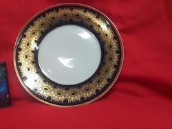 German germany wallendorf gilded plate.