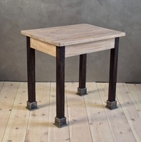 Oak table, sideboard in vintage, loft style