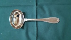 Solid silver sauce ladle (Genoa)