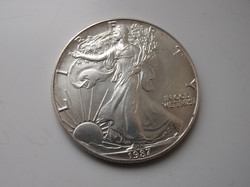 USA 1 dollár 1987