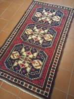 200 x 100 cm antik Kars Kazak kézi csomózású szőnyeg