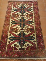 190 x 110 cm antik Kars Kazak kézi csomózású szőnyeg eladó