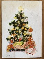 Karácsonyi képeslap - Dr. Köhlerné Molnár Katalin rajz