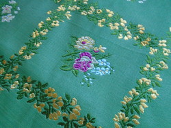 61.5 X 63 cm woven French silk fabric.