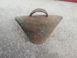 Antique metal bellows, beef bellows