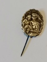 Antique Virgin Mary Badge 51.