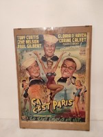 Antik 1954 es film plakát Tony Curtis mozi 655