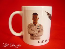 Lewis hamilton form-1 mug
