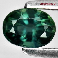 Genuine, 100% term. Oil green sapphire gemstone 0.88ct (vvs) !!! Only heat treated !!! Value: HUF 153,900 !!!
