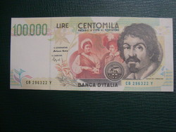 Olasz 100000 lira 1994 AUNC