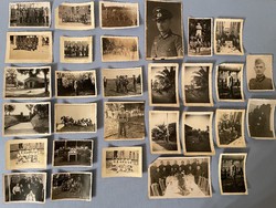 Német 2. világháborús katona fotók fényképek 30 db-os gyűjtemény