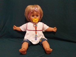 Zapf max retro doll for sale - interactive, crying, cuckoo - marked, 50 cm