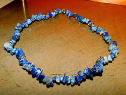 Sodalite mineral stone necklace