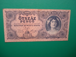 500 pengő 1945 "N" betűs, alacsonyabb sorszám!