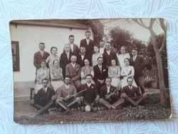 Régi csoportkép 1931 Hajdú Fotó Orosháza fénykép