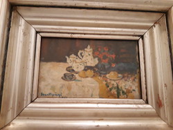 At the age of Szentgyörgy: his original painting