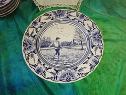 Significant porcelain plate ... Holland.