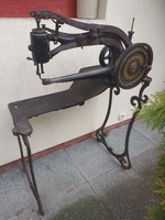 Claes & Flentje - Patent Elastique 10374 - 10406 sewing machine. Antik cipész, suszter, bőr varrógép