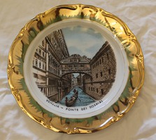 Kronester bavaria porcelain wall plate view of Venice