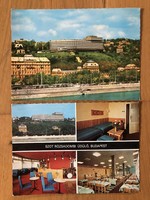 Postcards for a holiday in Budapest - 2 pieces