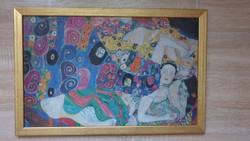 Gusztav Klimt Nyomat Keretezve