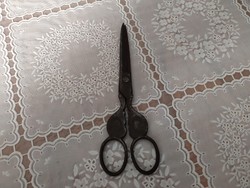 Antique Patinated Franciscan Joseph and Queen Elizabeth Queen Austrian Emperor Scissors - Old Scissors