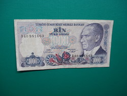 Törökország 1000 Líra 1970