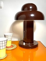 Rare design applied art opteam “cloud” metal table lamp