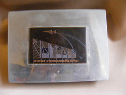 retro fém repülőgépes kártyadoboz díszdoboz - Fegyverbarátság 1977