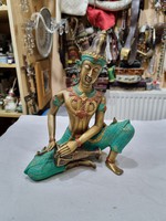 Indonesian copper figurine