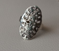 csipkés ezüst gyűrű